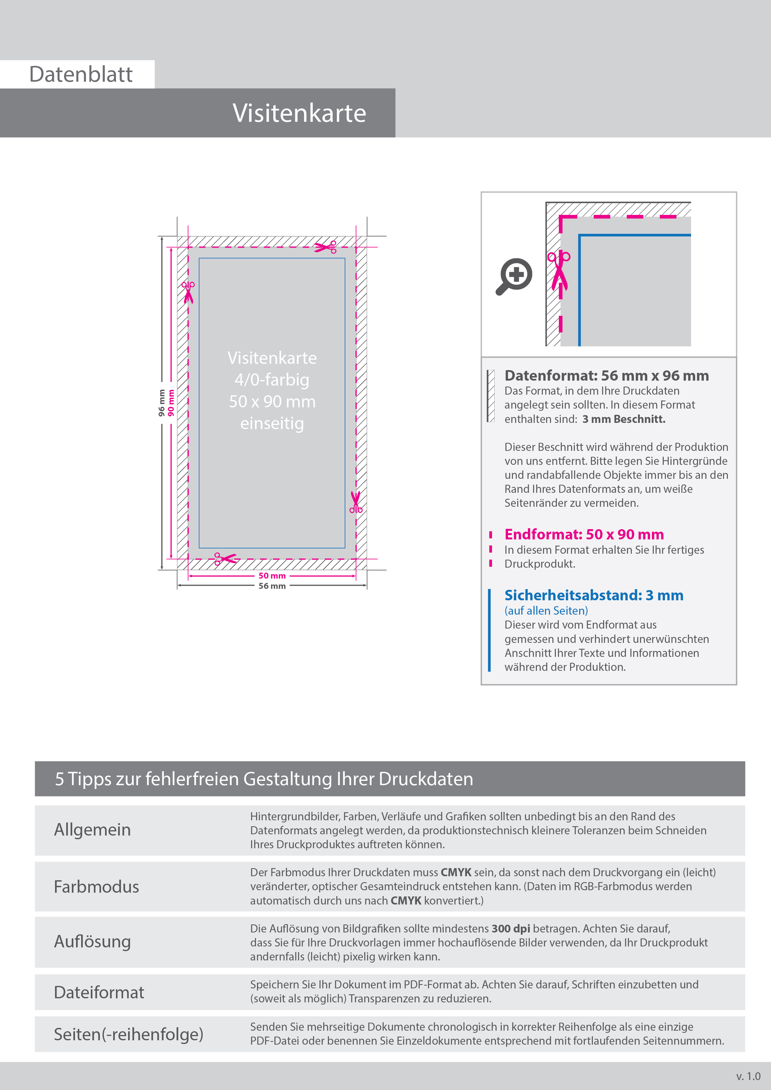Product Bild multiloft-visitenkarten_hoch_50_x_90_mm_mit_einseitiger_hei__folienpr__gung_gold__4_0_farbig_(einseitiger_druck)