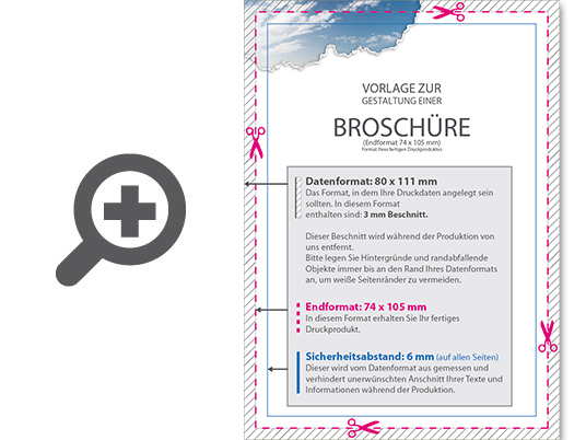 Product Bild brosch__re_mit_ring__sen__endformat_din_a7__44-seitig