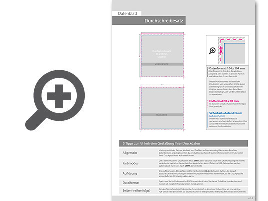 Product Bild durchschreibes__tze_quadrat_9_8_cm_x_9_8_cm__6-fach__4_1-farbig__25_s__tze_je_block